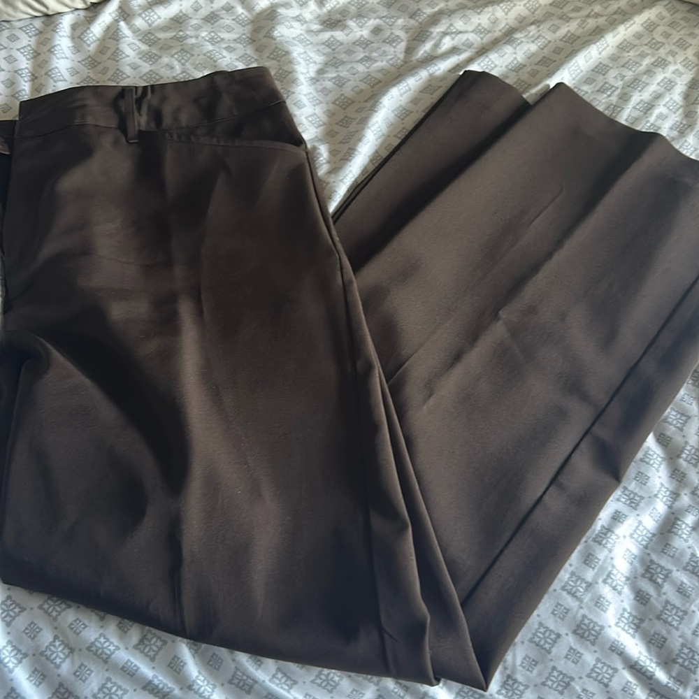 Perry Ellis Brown Straight Leg Pants - 14